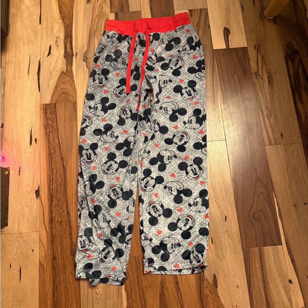 Disney Mickey Mouse women’s Pajama Bottoms - Red and Black